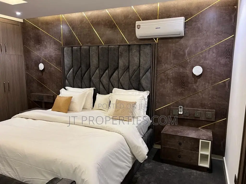 100% Luxury 3 Bedroom Apartment Wuse 2 ( With a Garden)