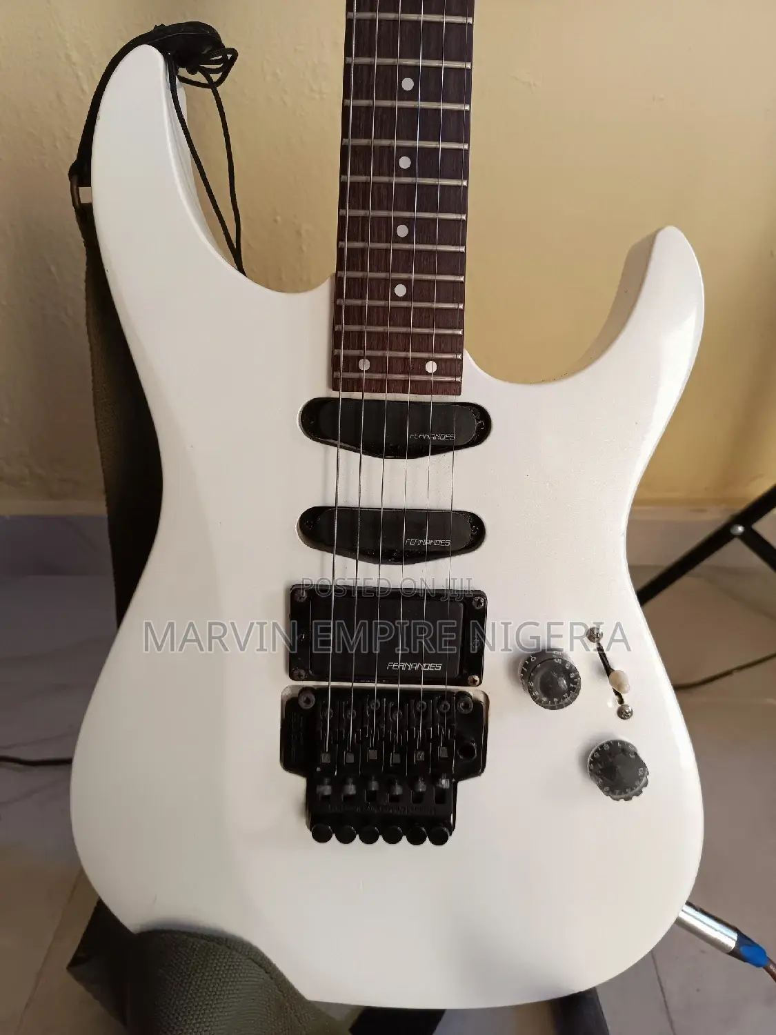 Rent a Professional Lead Guitar (Fernandes Brand) for Props