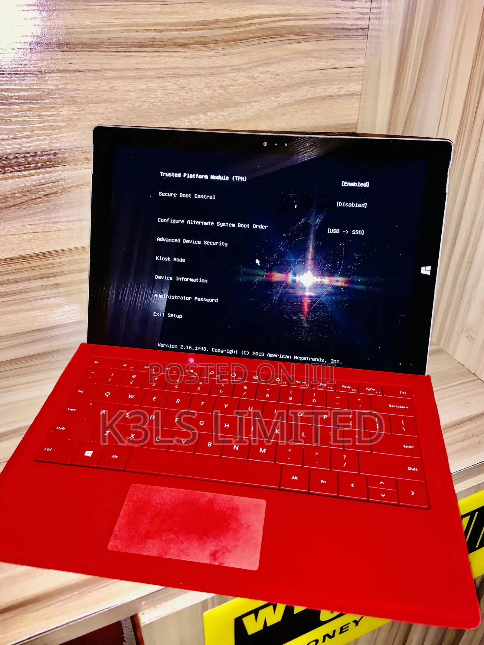 Laptop Microsoft Surface Pro 3 8GB Intel Core i5 SSD 256GB
