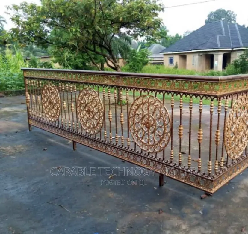 Wrought Iron Balcony Handrail