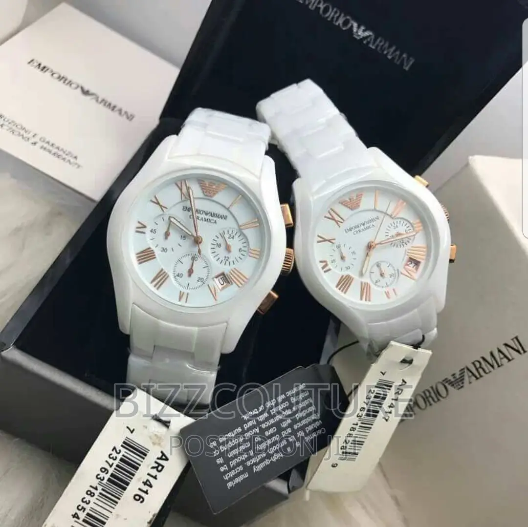Original EMPORIO ARMANI CERAMIC Watch Available in Store