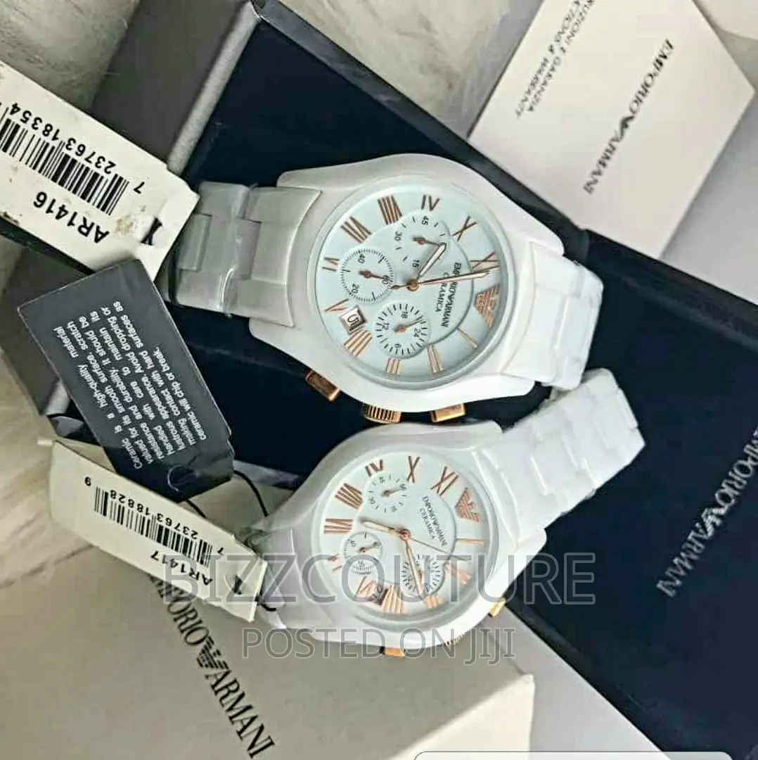 Original EMPORIO ARMANI CERAMIC Watch Available in Store