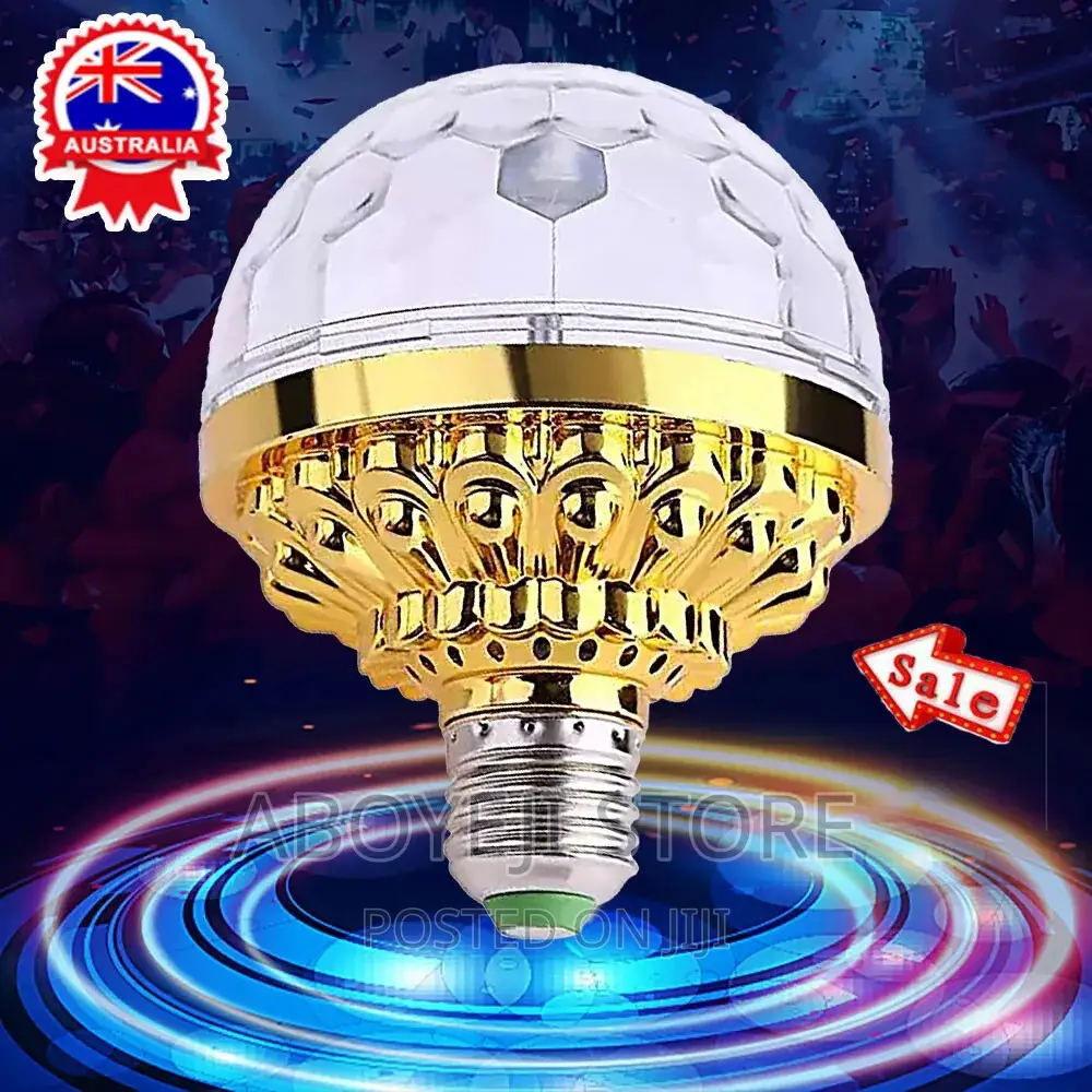 Rotating Magic Ball Light Bulb