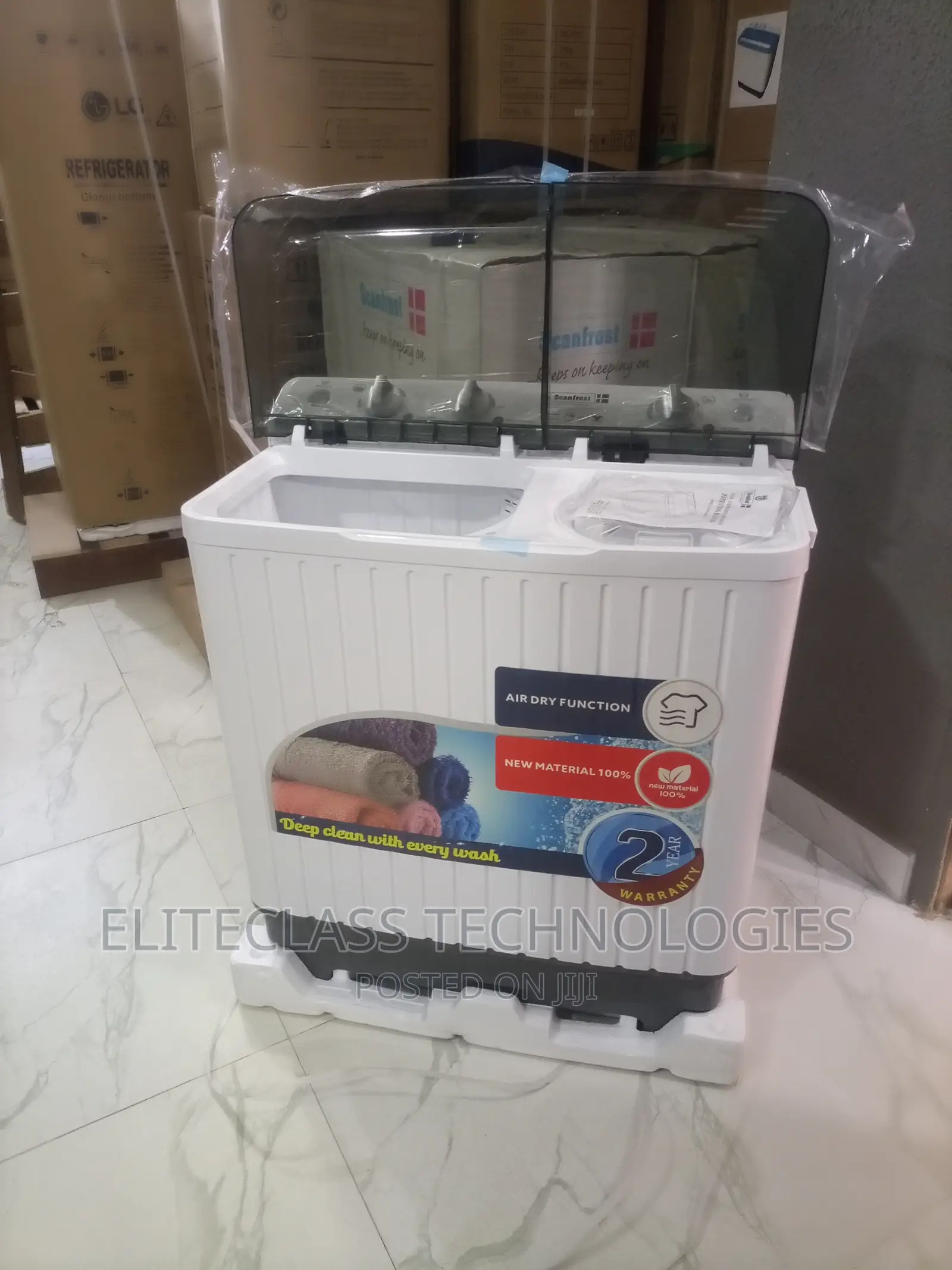 6kg-Home Fit Twin Tub Scanfrost Washing Machine(SFWMTT6RH)