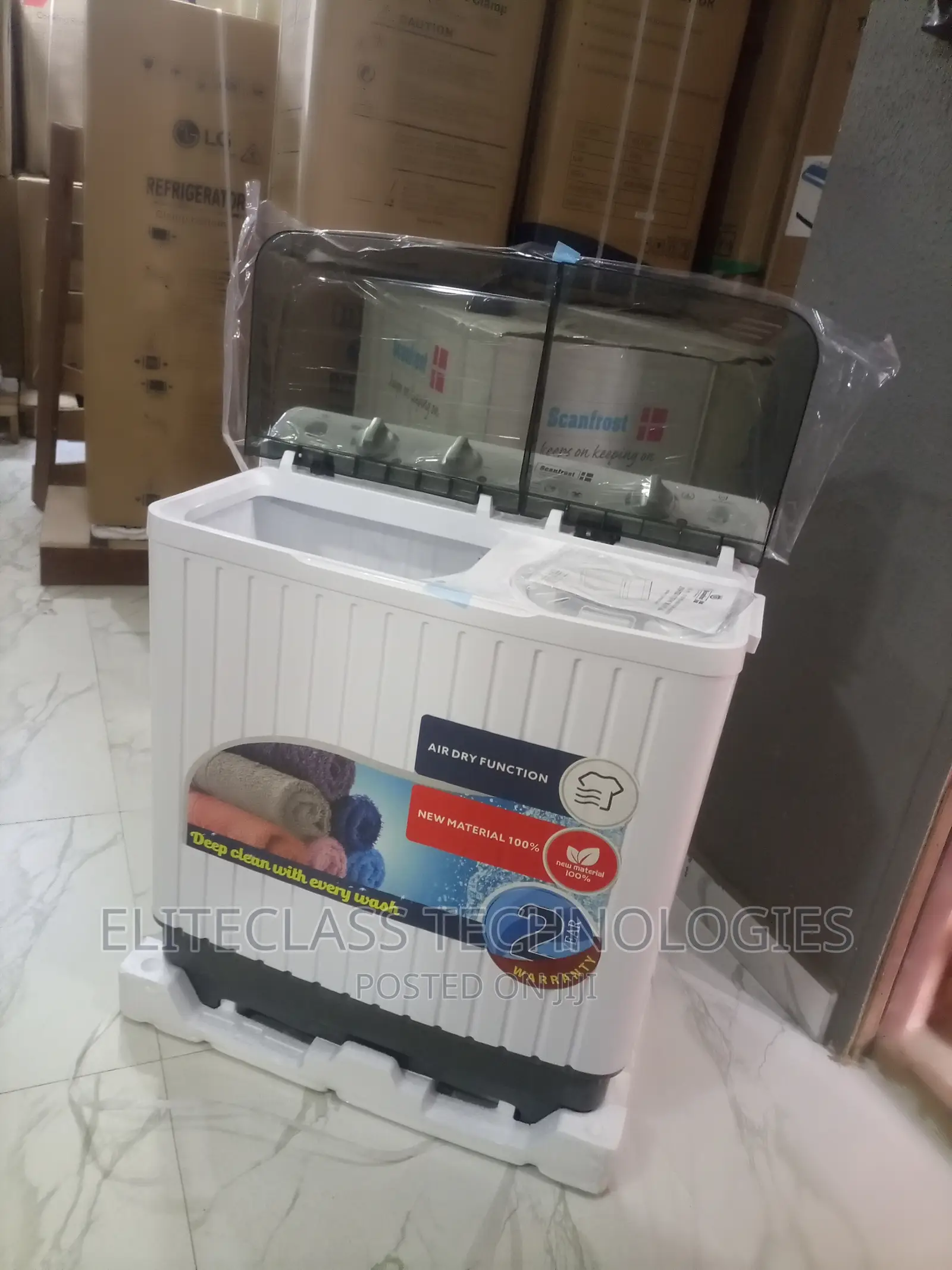 Quality Twin Tub Scanfrost 6kg Washing Machine(SFWMTT6RH)