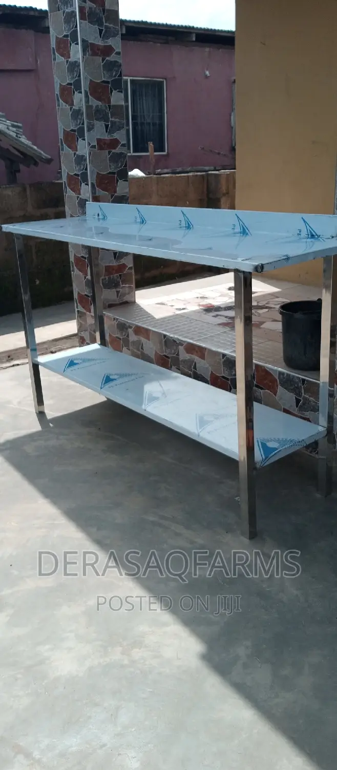 6fit Length Stainless Steel Worktable