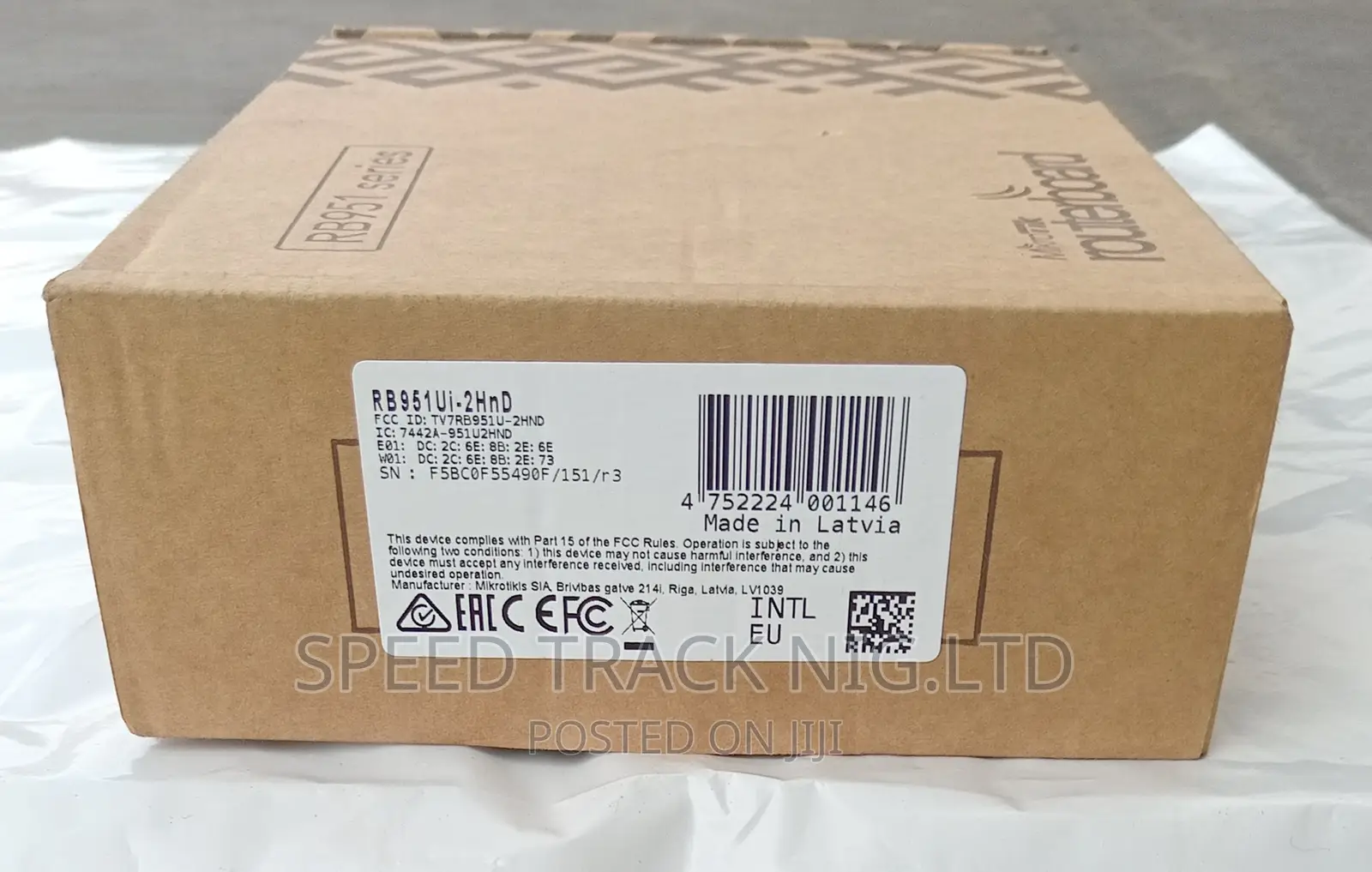 Mikrotik Routerboard Rb951ui-2hnd