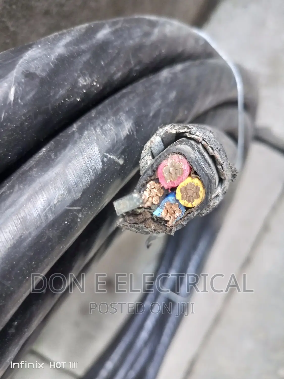 16mm 4core Amourd Cable Kabelmetal