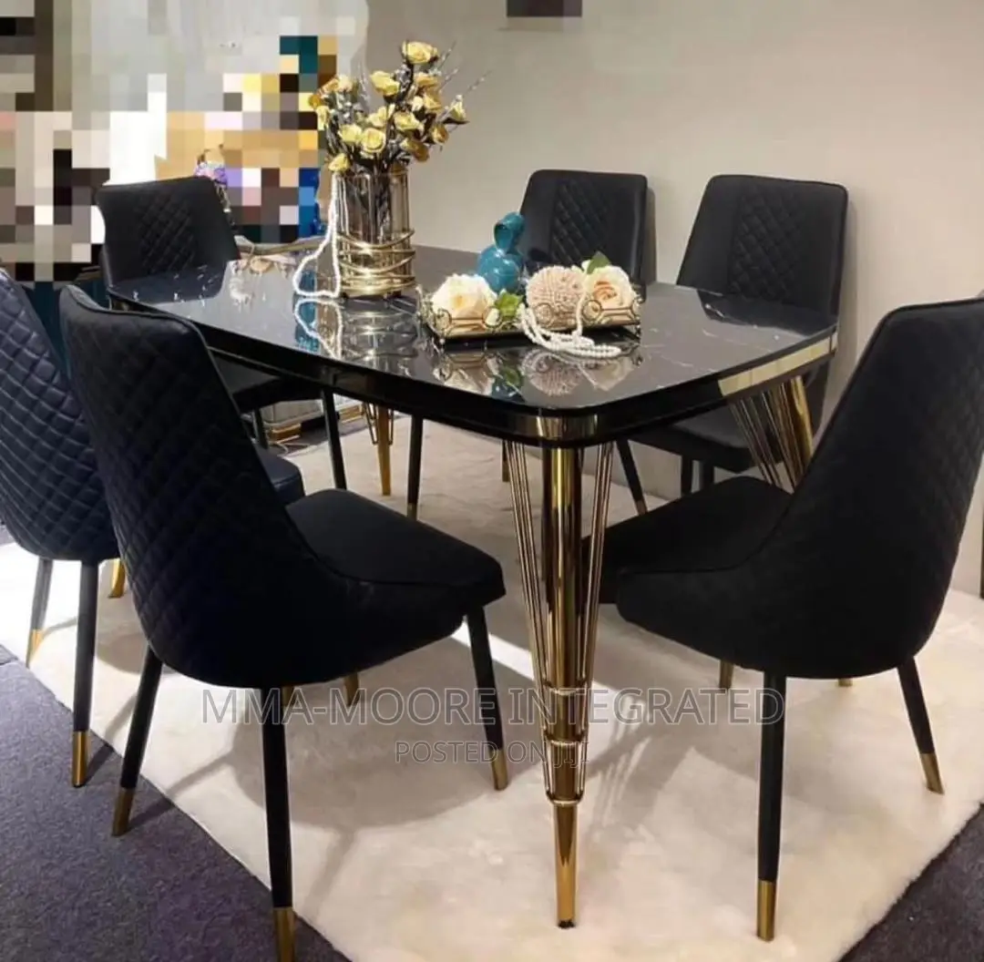 Dinning Table Set With 6 Chairs