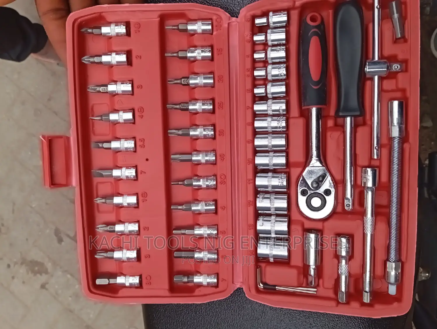 46pes Socket, Screwdriver Allen Key Set