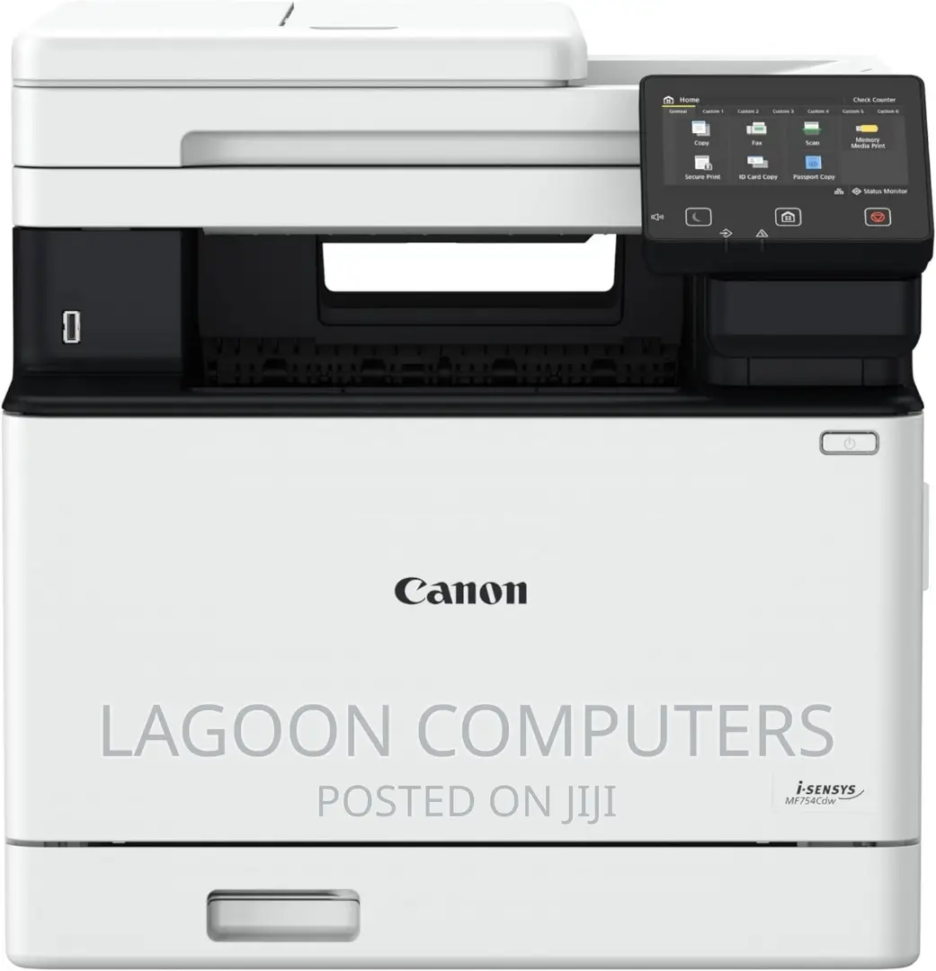 Canon I-Sensys Mf754cdw All-in-One Colour Laser Printer