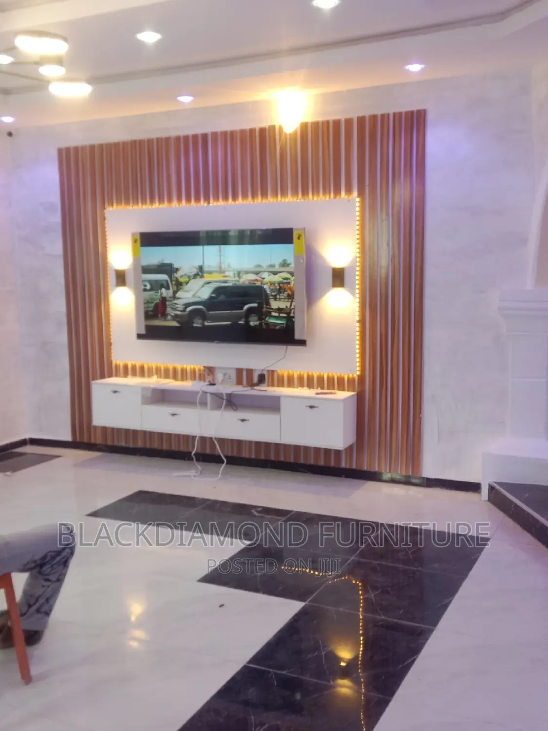 Luxury Tv Console By Blackdiamondfurniture & Interior