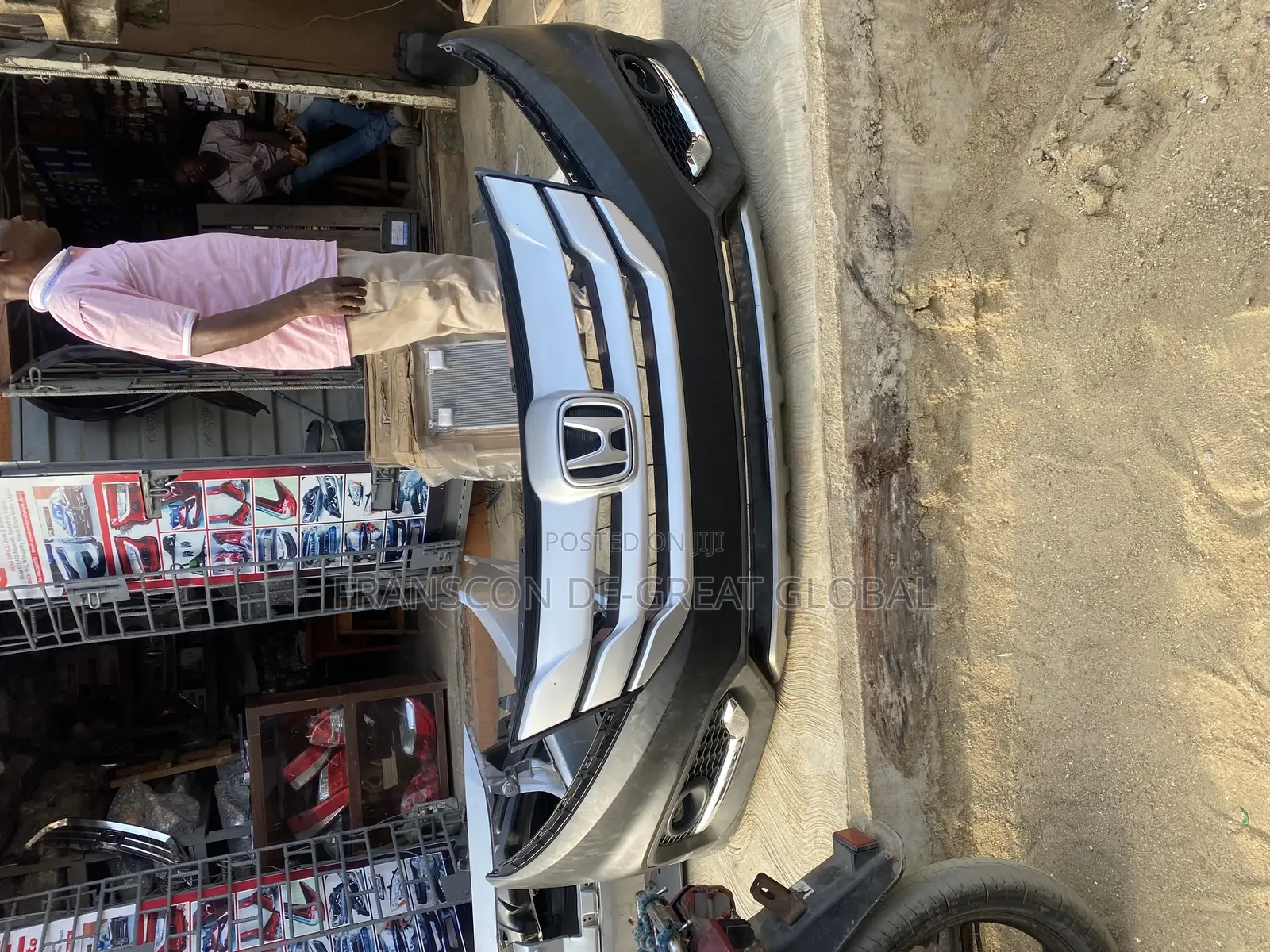 Complete Front Bumper 2014 Honda Crosstour
