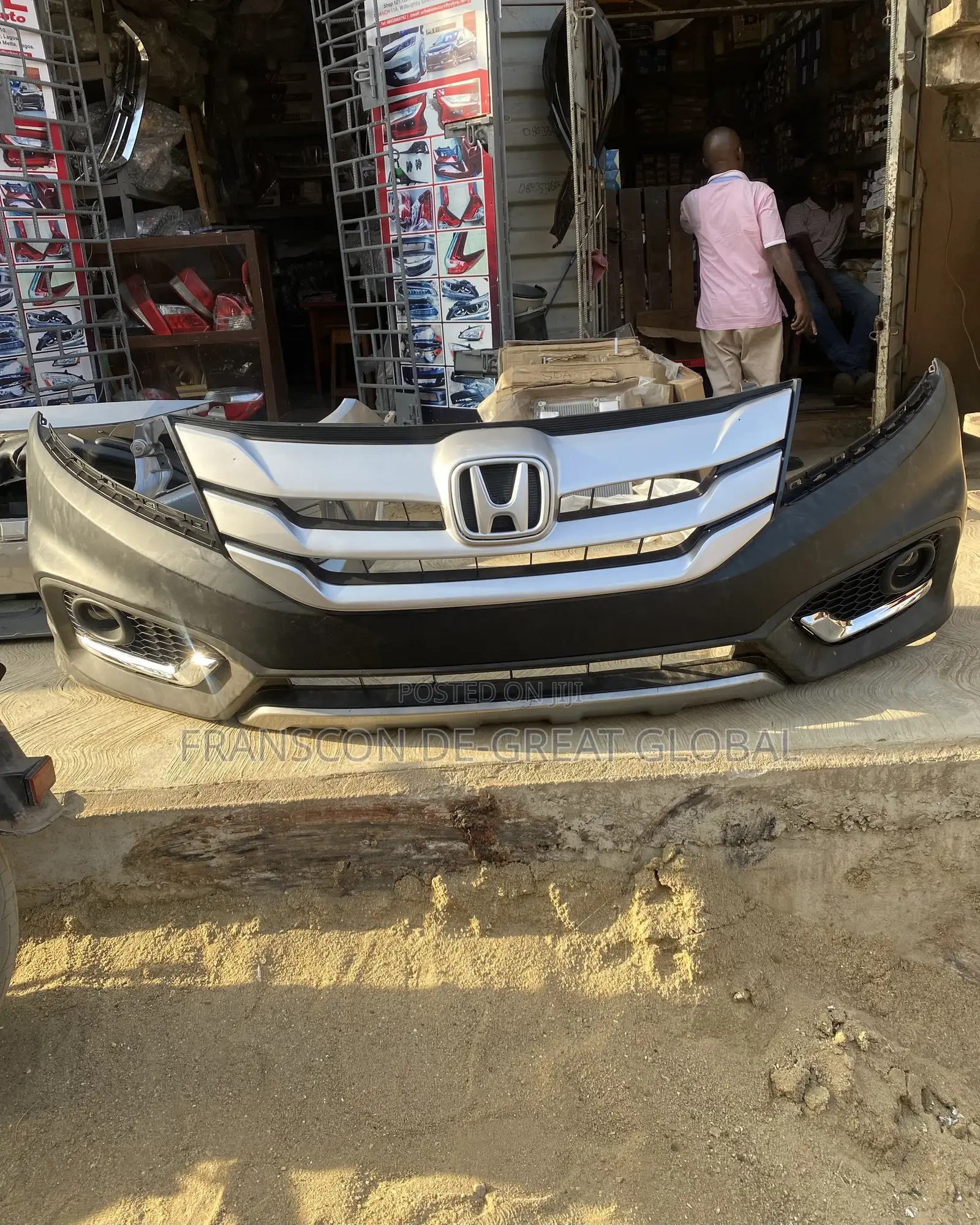 Complete Front Bumper 2014 Honda Crosstour