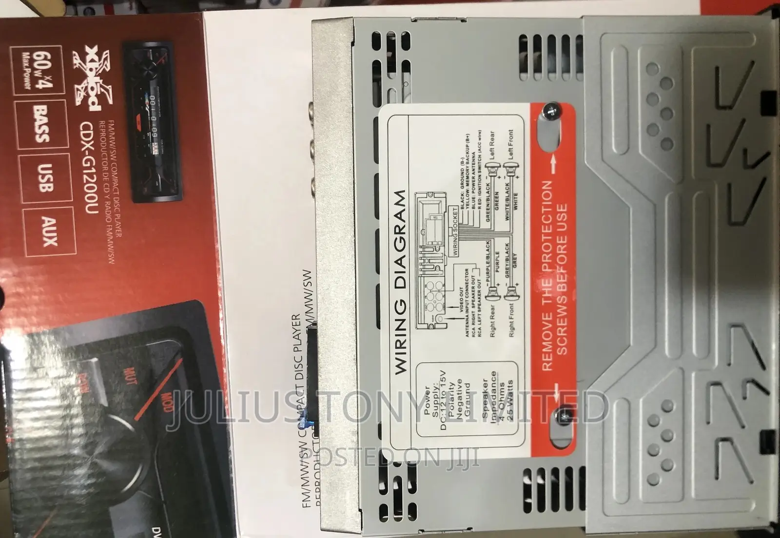 Car Stereo Mp3 Bluetooth Cd Player ; Auxiliary,Sd Card,Usb