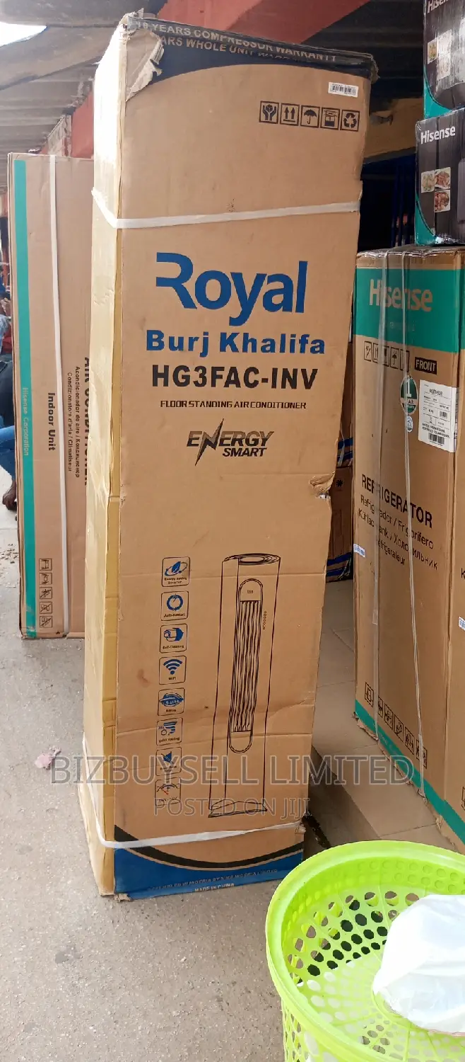 3 Torns Royal Inverter Standing Air Conditioner.