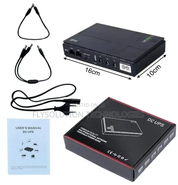 Multipurpose 8800mah Router 12V DC Power Bank Mini Ups, CCTV