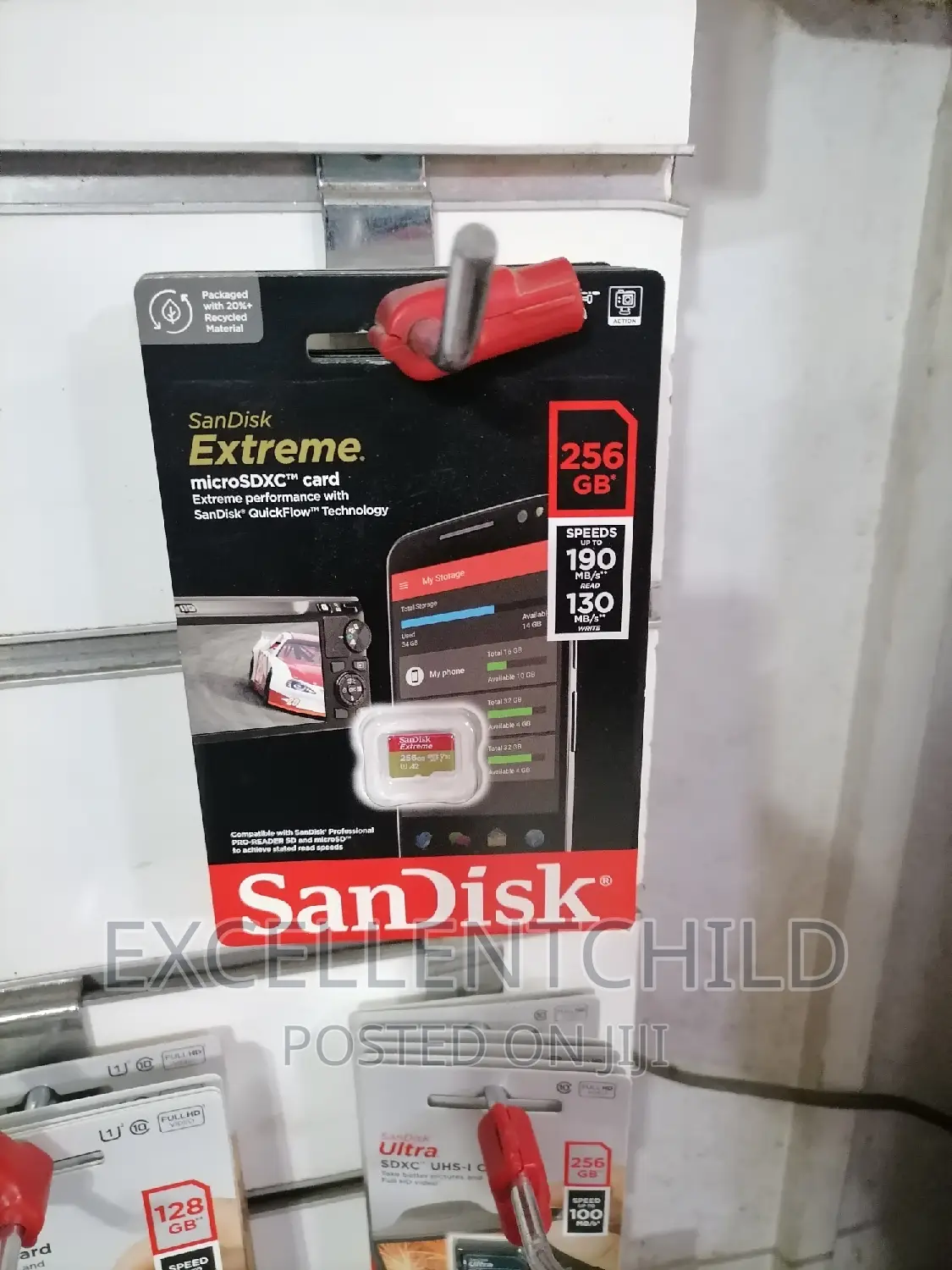 Sandisk Extreme 256gb Micro SDXC Card 190/130 MB/S