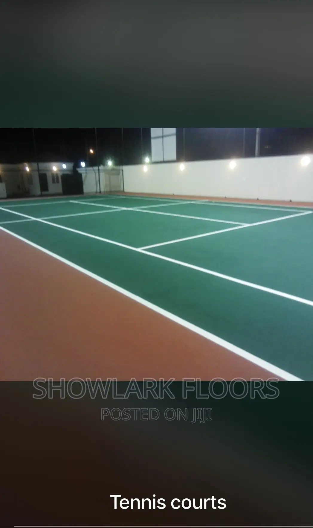 Tartan Tracks Tennis/Basketball Courts Floor