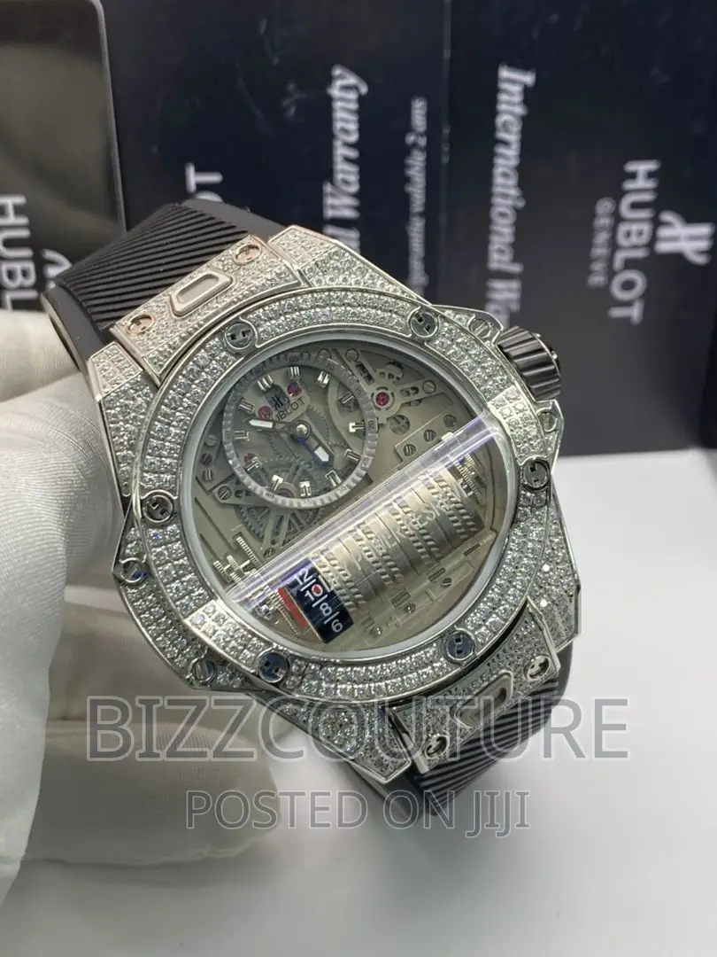 Original HUBLOT Rubber Strap Watch Available in Store