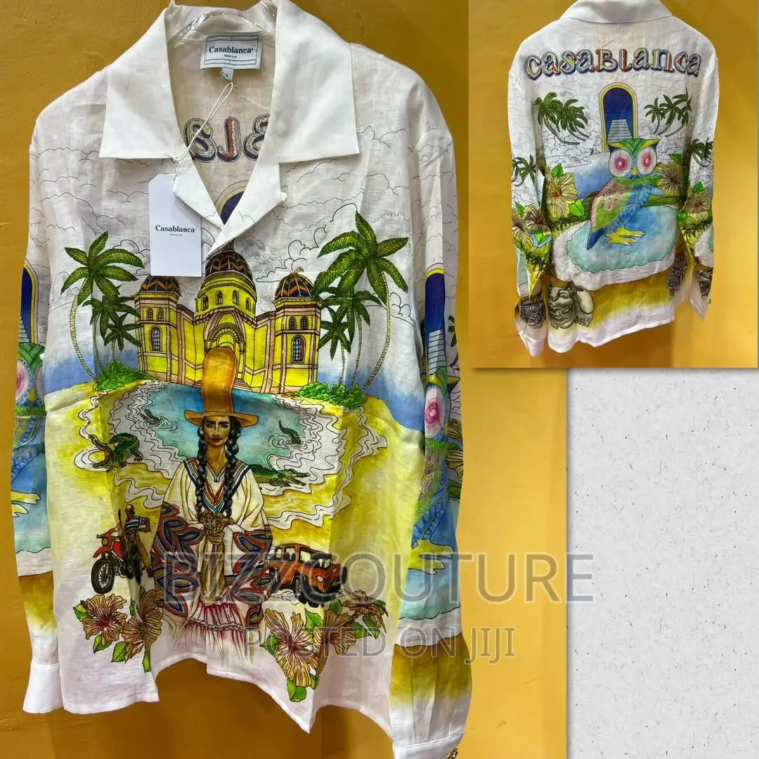 Original Casablanca Silk Shirts Available in Store