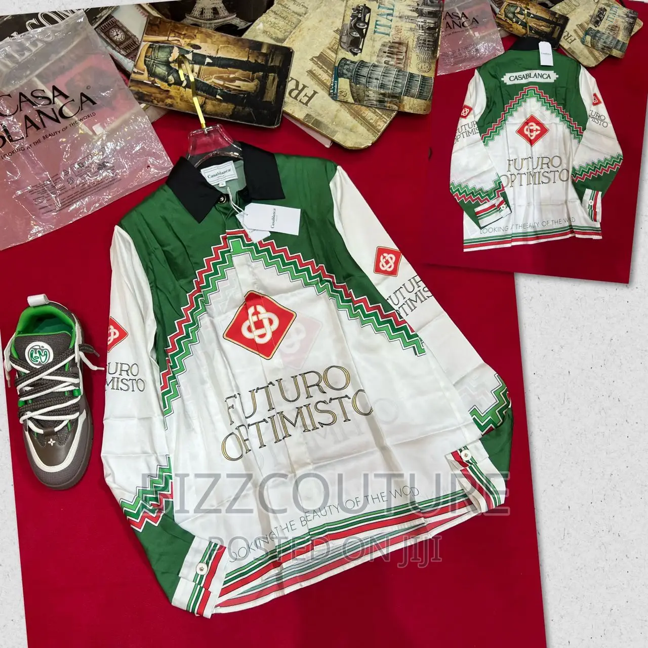 Original Casablanca Silk Shirts Available in Store