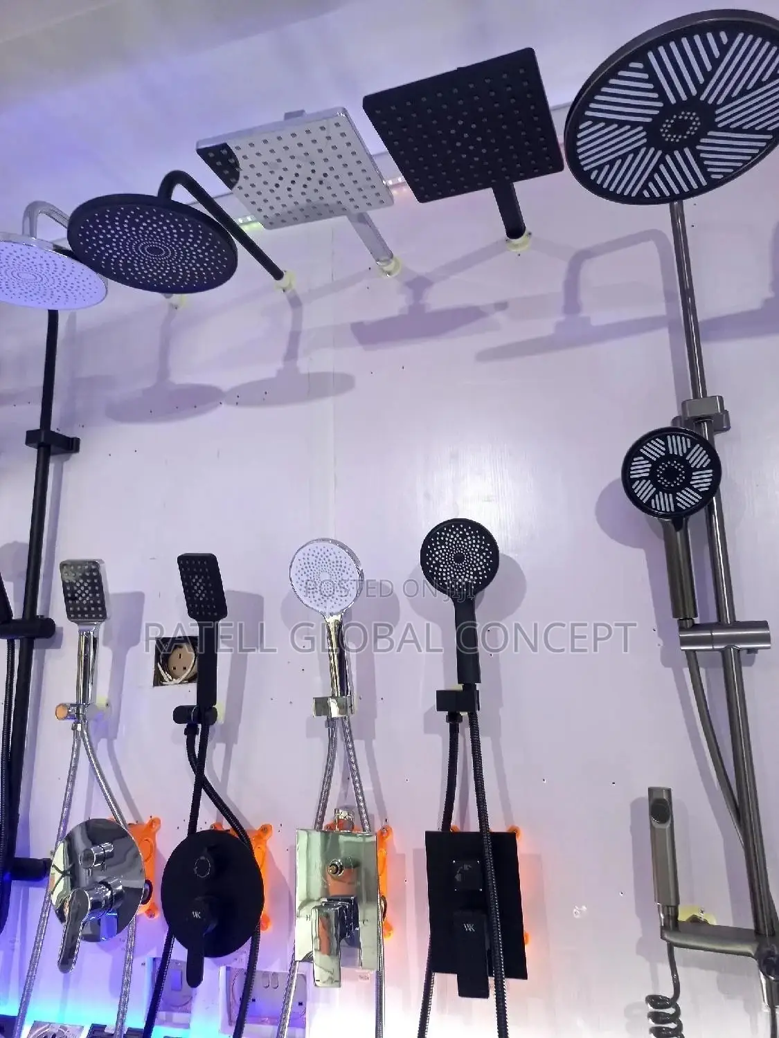 3ways Conduit Shower