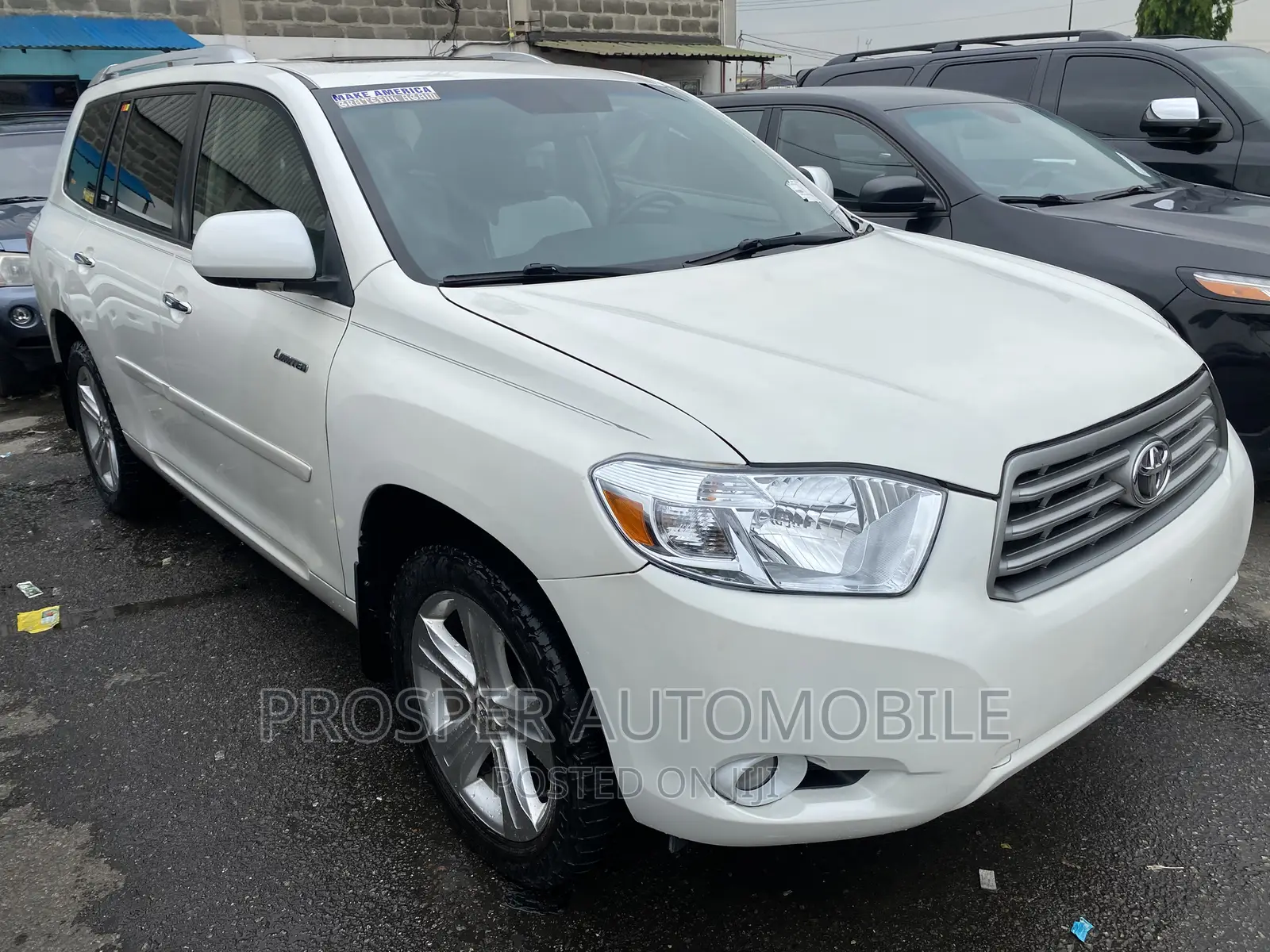 Toyota Highlander 2009 White