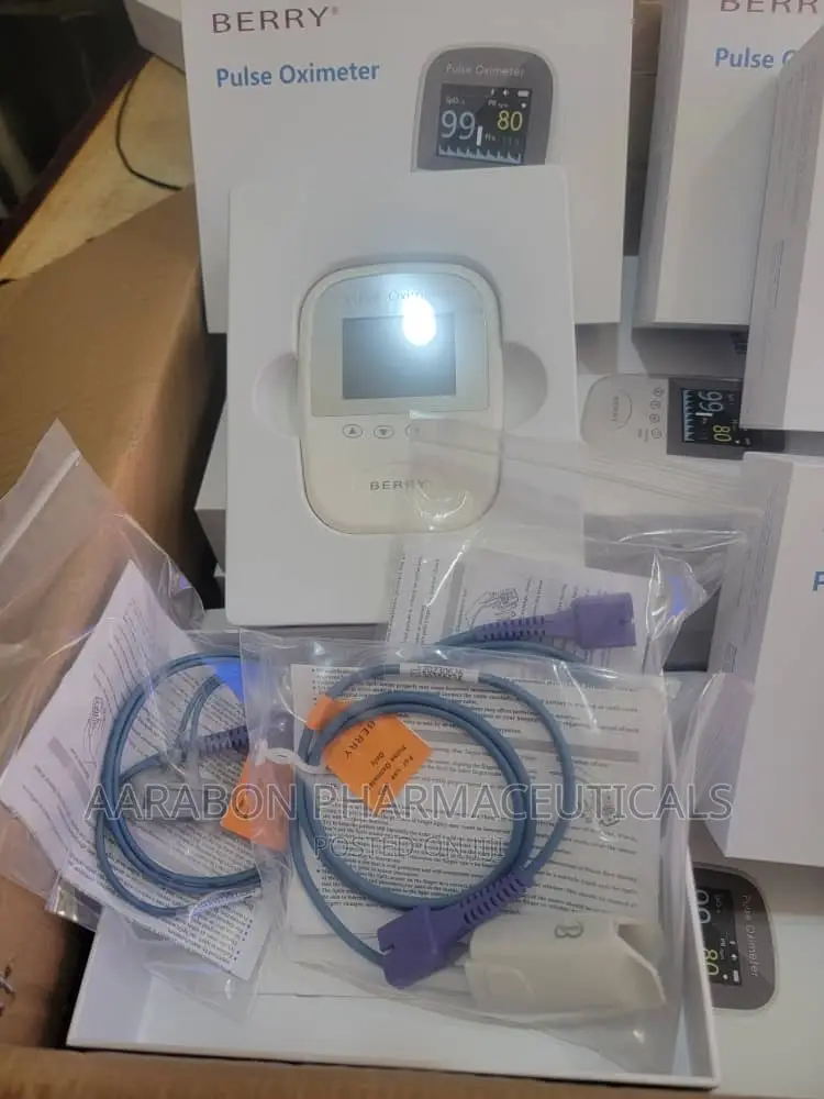 Berry Pulse Oximeter for Both Children and Adult