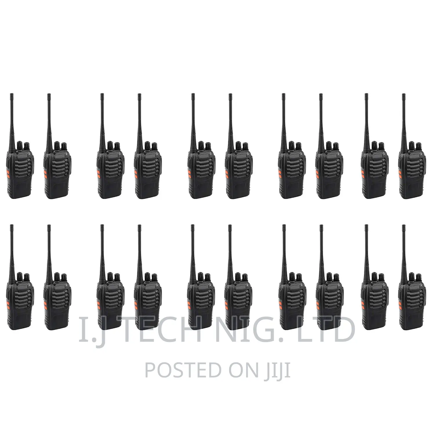 20pcs Baofeng Bf-888s Walkie-Talkie
