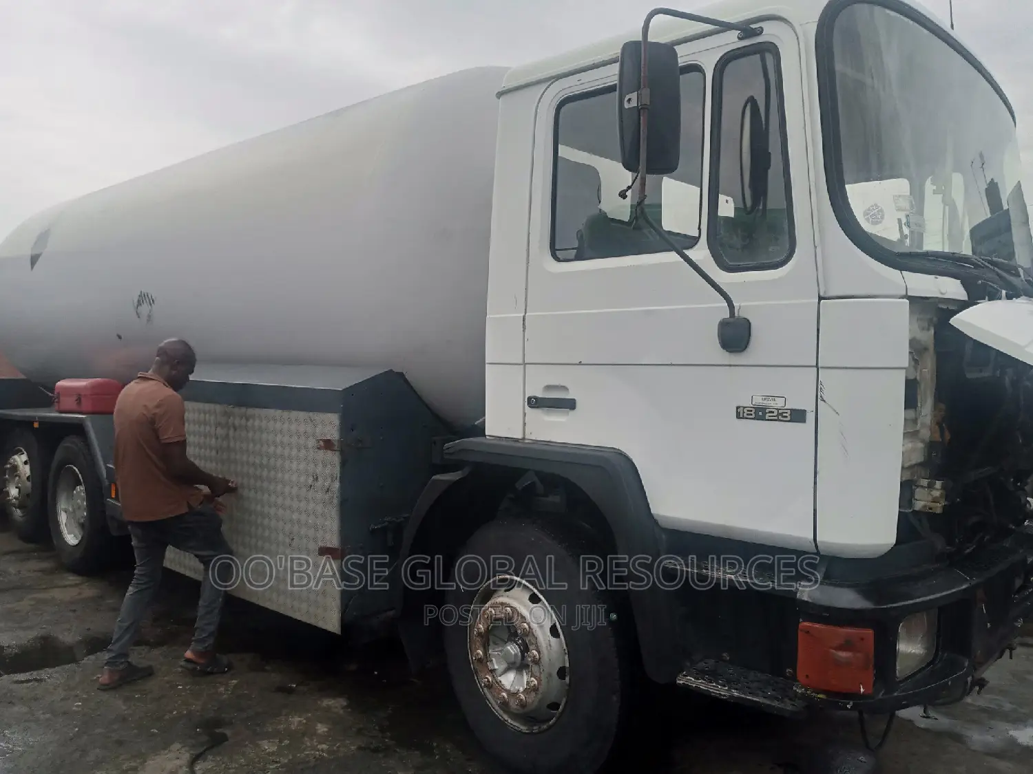 Foreign Used 12.5tons LPG Bobtail