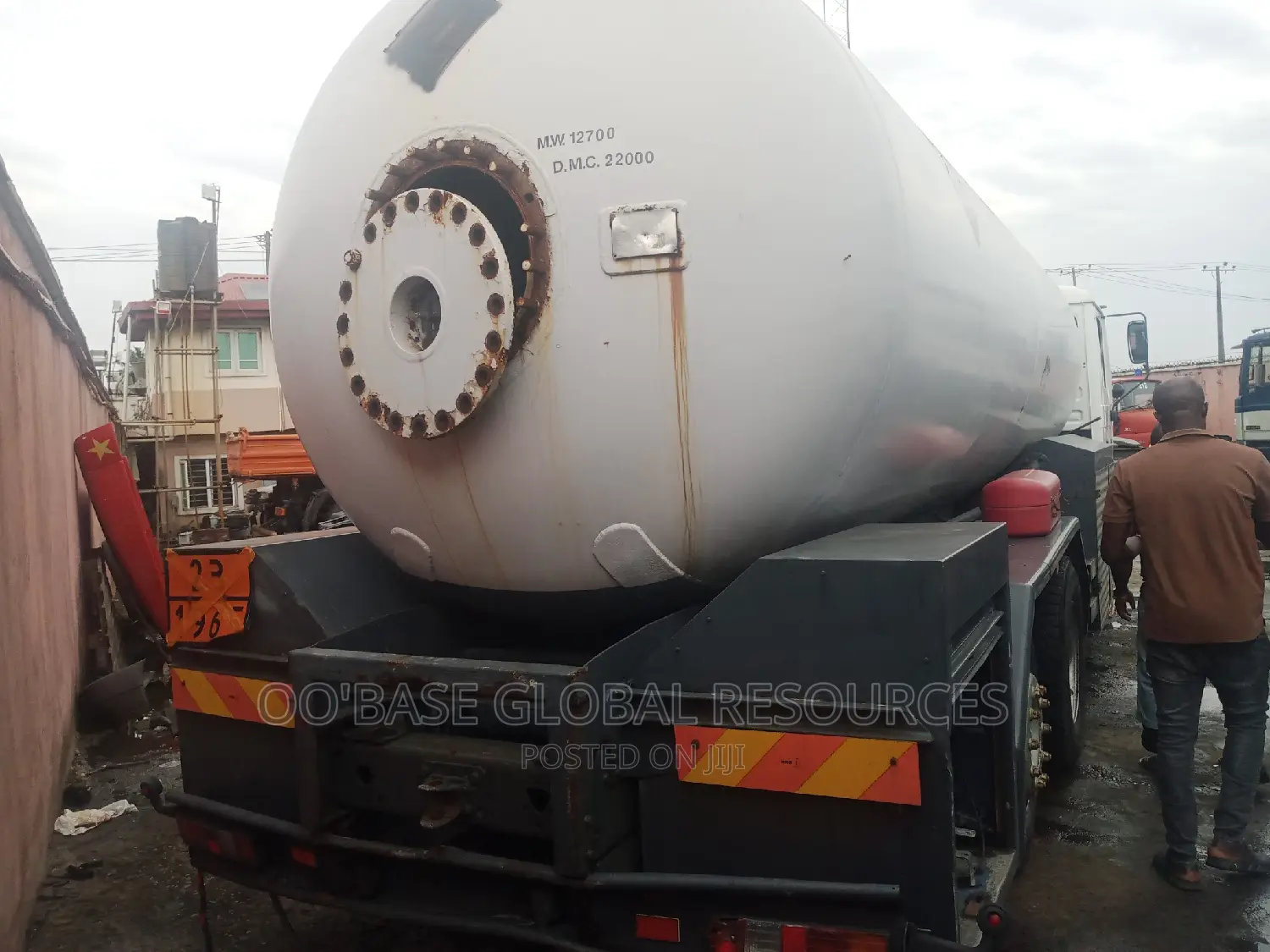 Foreign Used 12.5tons LPG Bobtail