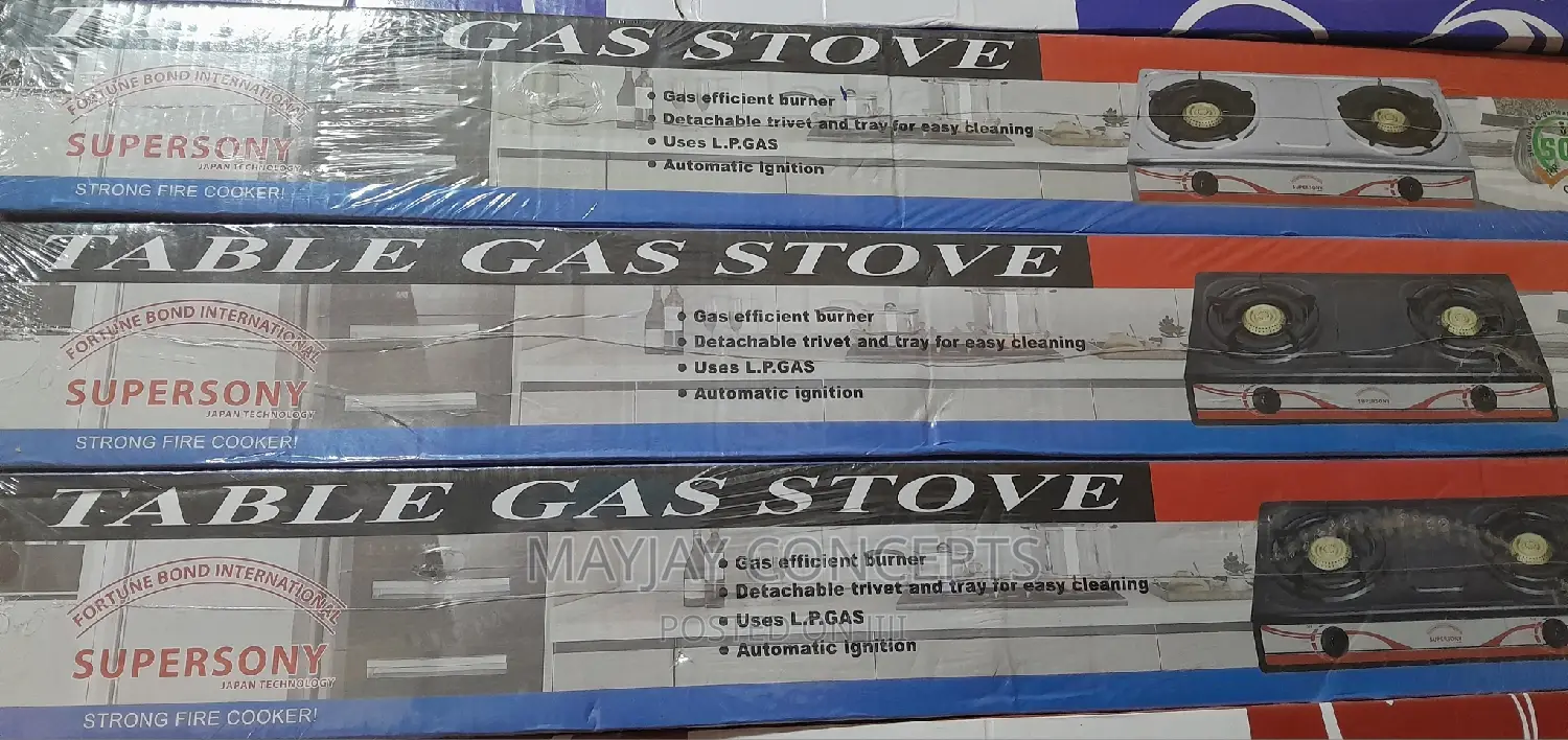 Supersony Double Gas Cooker/Stove