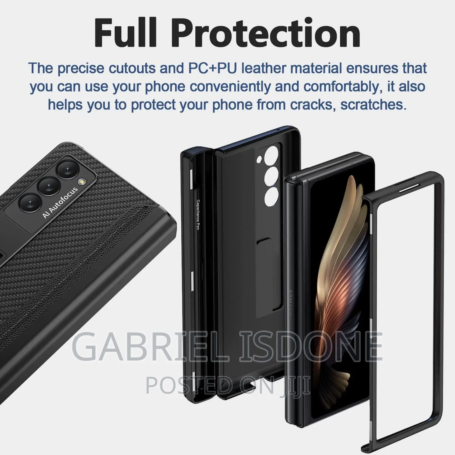 Samsung Galaxy Z Fold 2 Magnetic Case With Pen