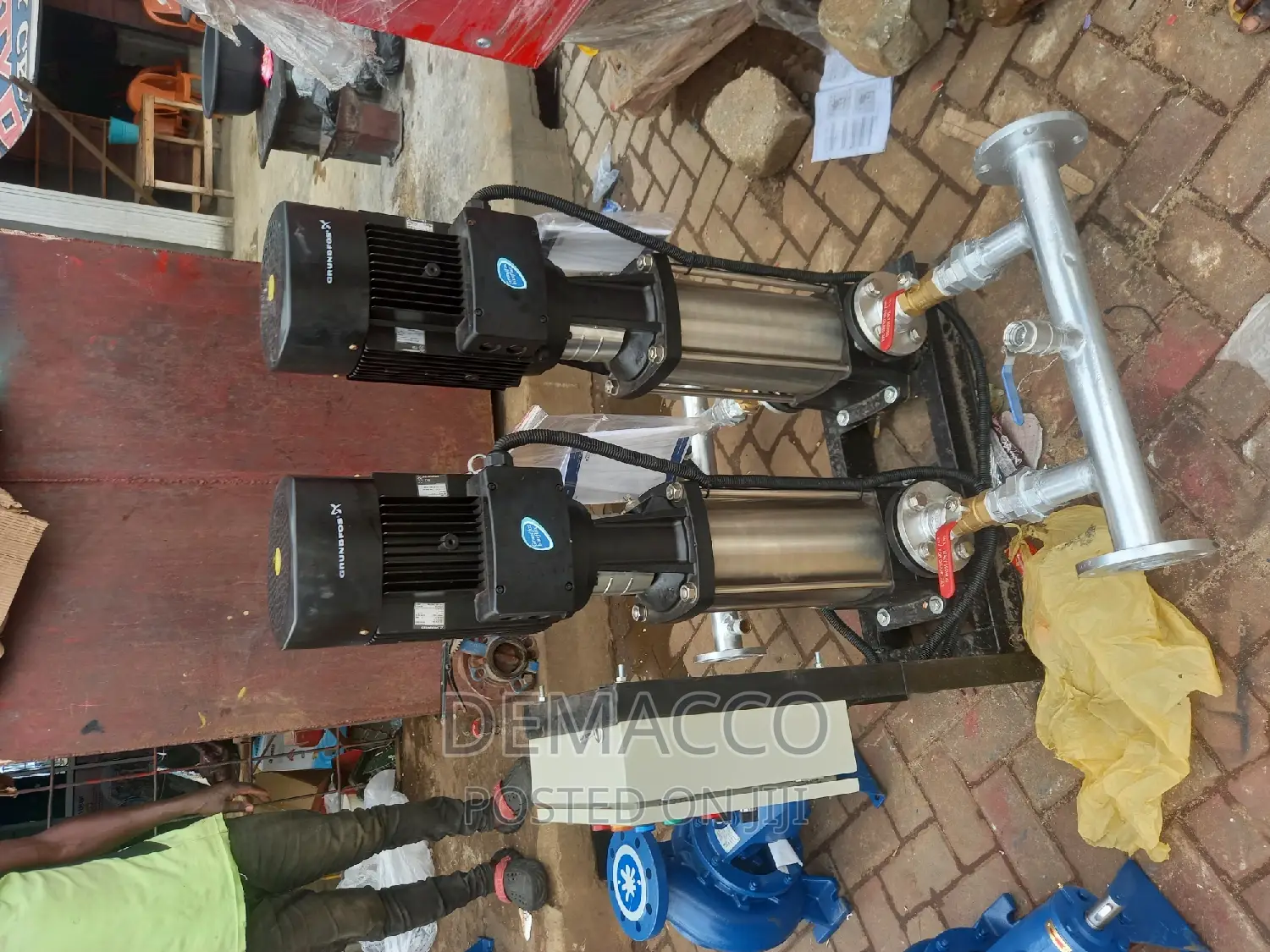 Grundfos Booster Pump Machine 10hp