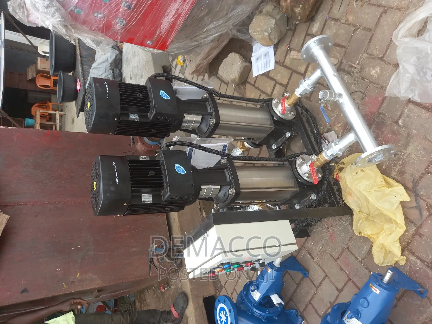 Grundfos Booster Pump Machine 10hp