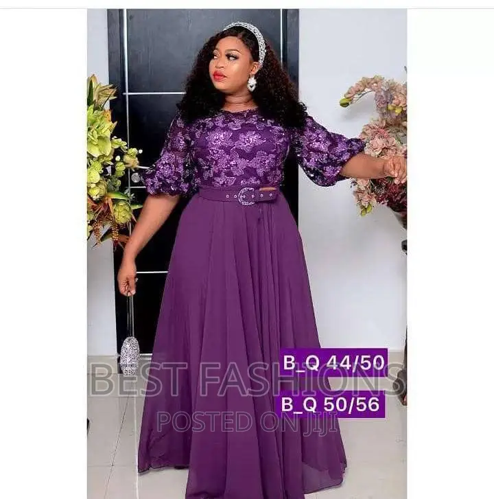 Elegant Ladies Dinner Ball Gown