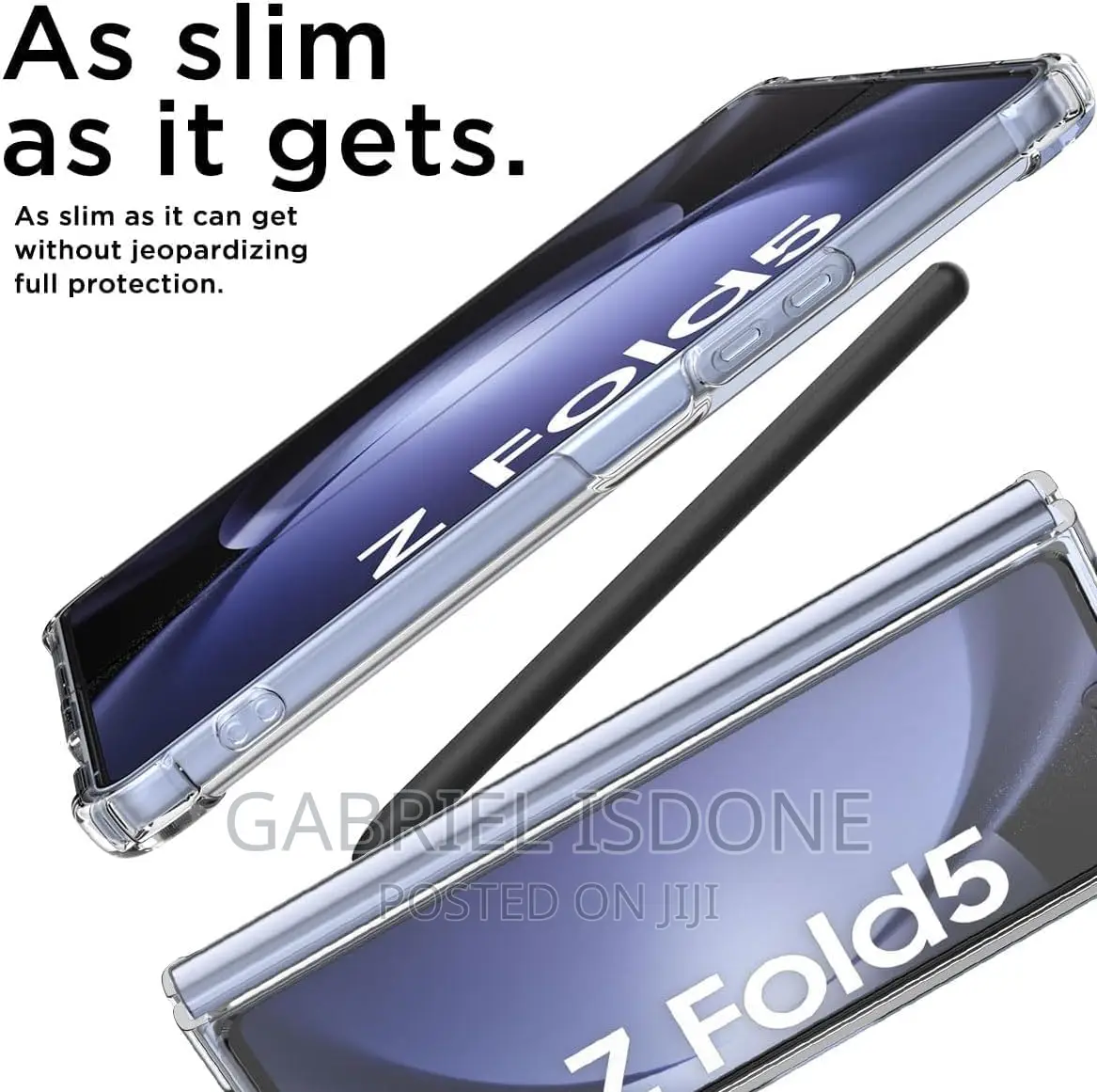 Shockproof Hard Back Case for Samsung Galaxy Z Fold 5,