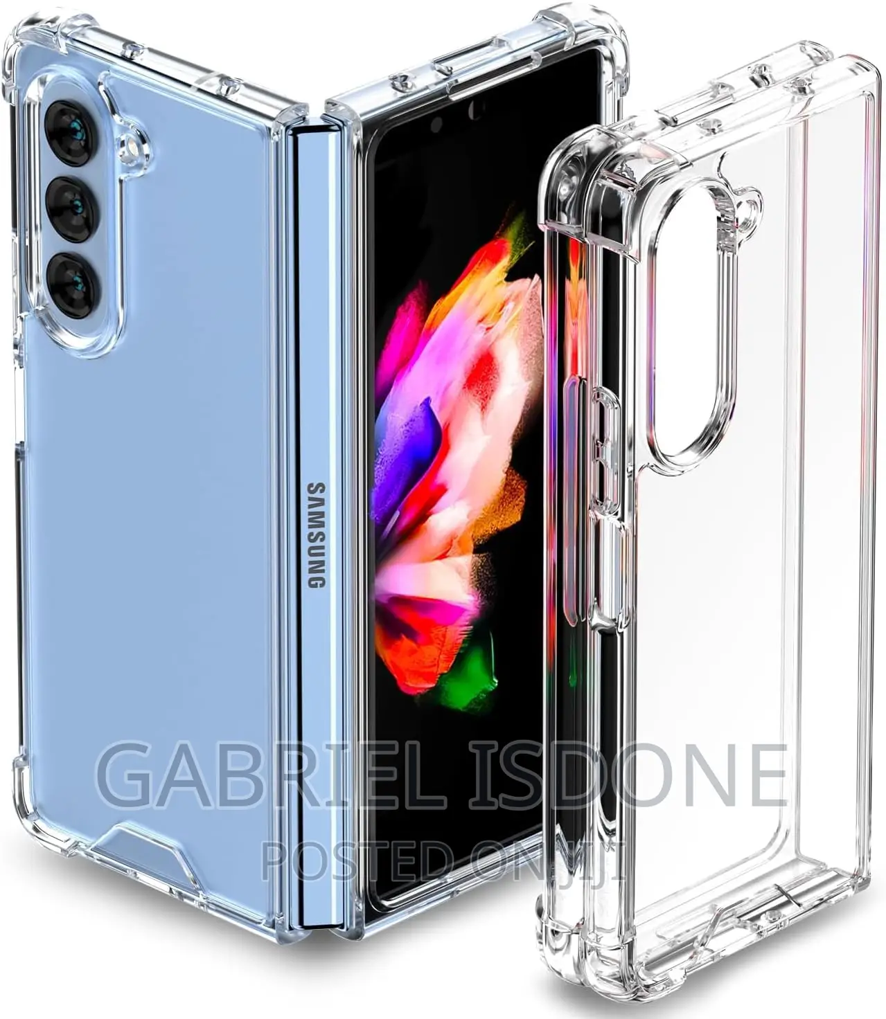 Shockproof Hard Back Case for Samsung Galaxy Z Fold 5,