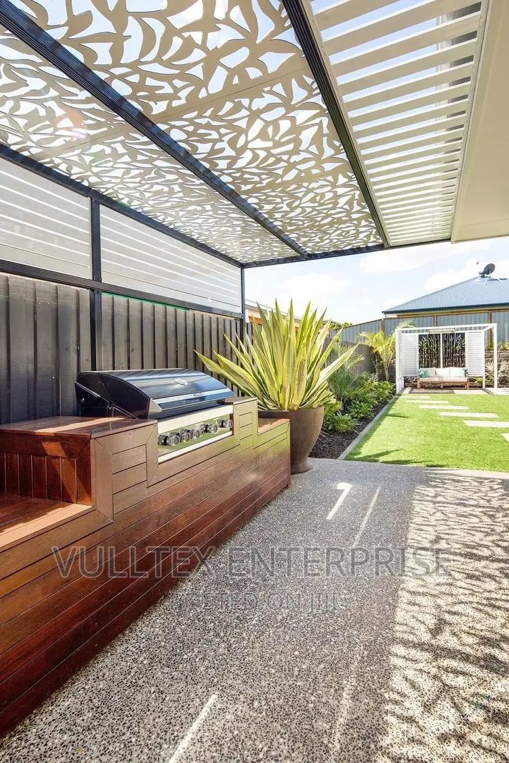 Outdoor Kitchen Pergola