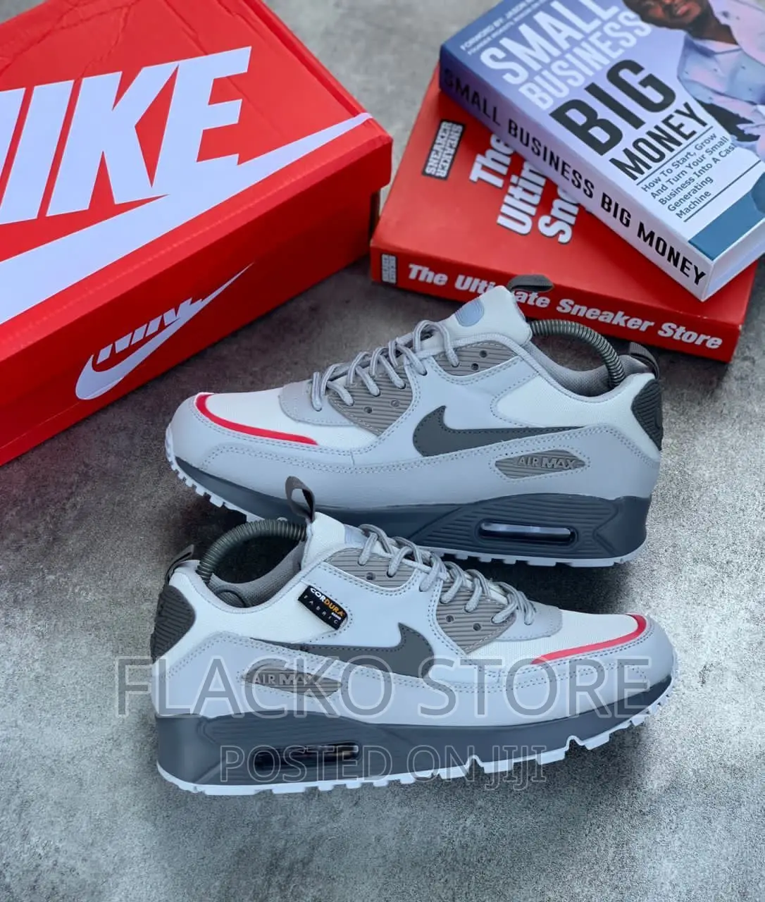 Original Nike Air Max 90 Surplus Grey Sneakers
