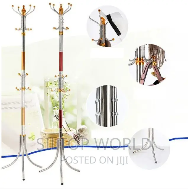 Stainless Steel Coat Rack