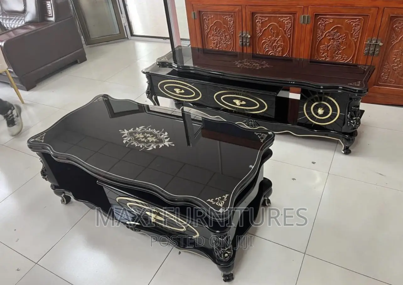 Center Table and Tv Shelve