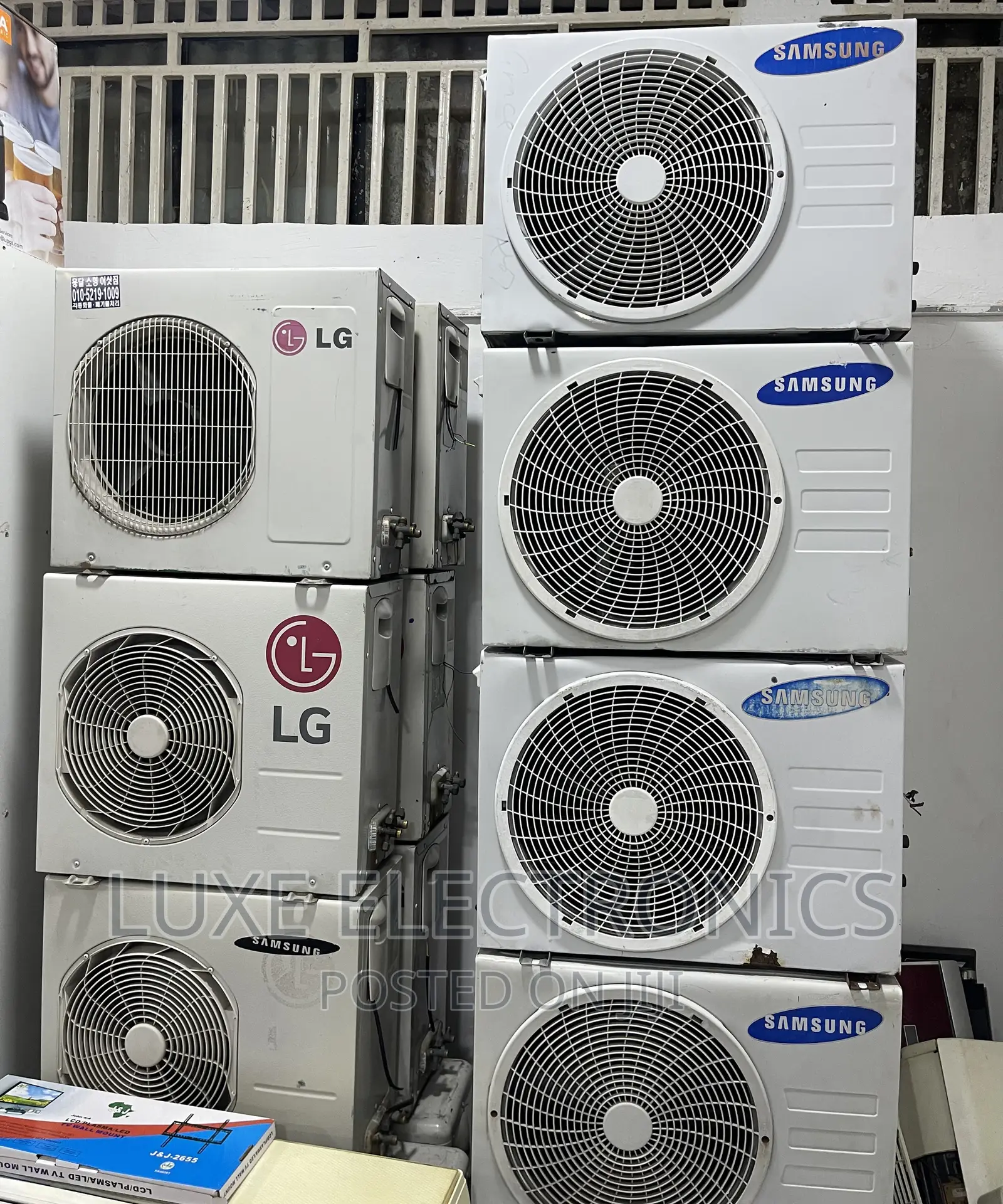 Foreign Used 1hp -1.5hp Split Air Conditioners Low Voltage