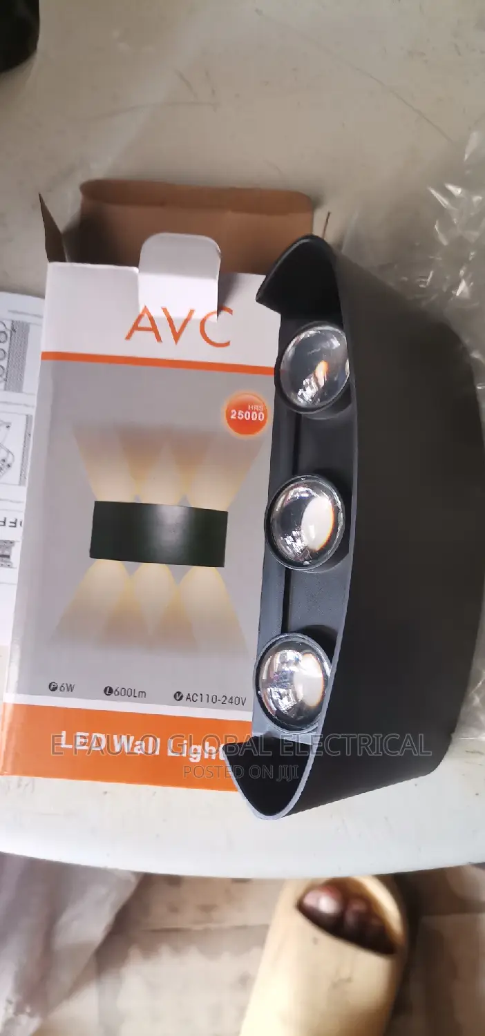 6 Eyes LED Wall Light Warm Colour