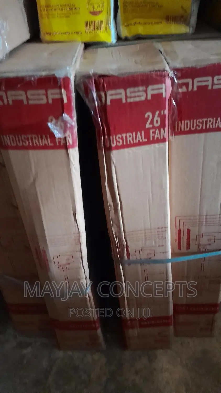 26" QASA Industrial Standing Fan-Mega
