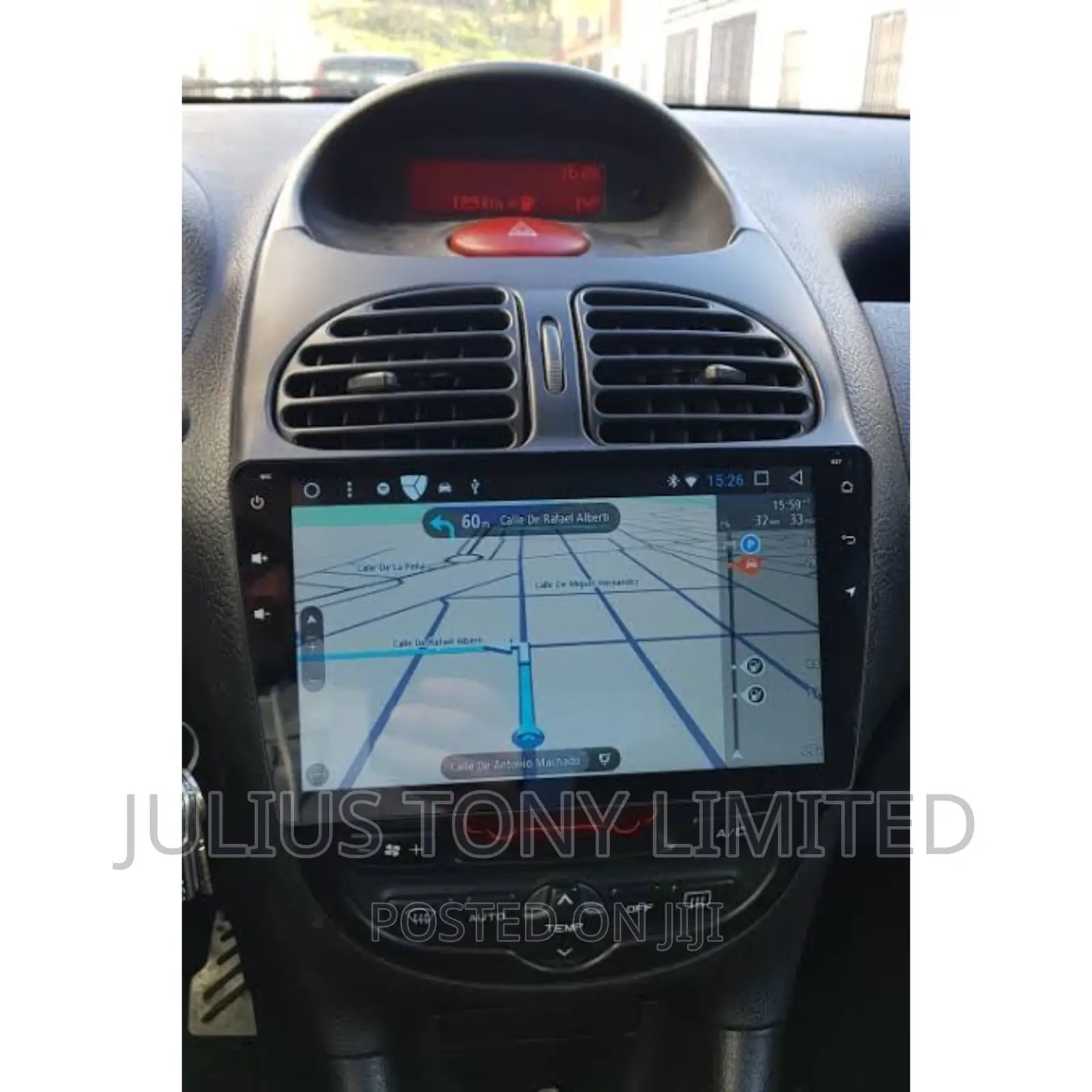 Peugeot 206 Car Android Navigation System
