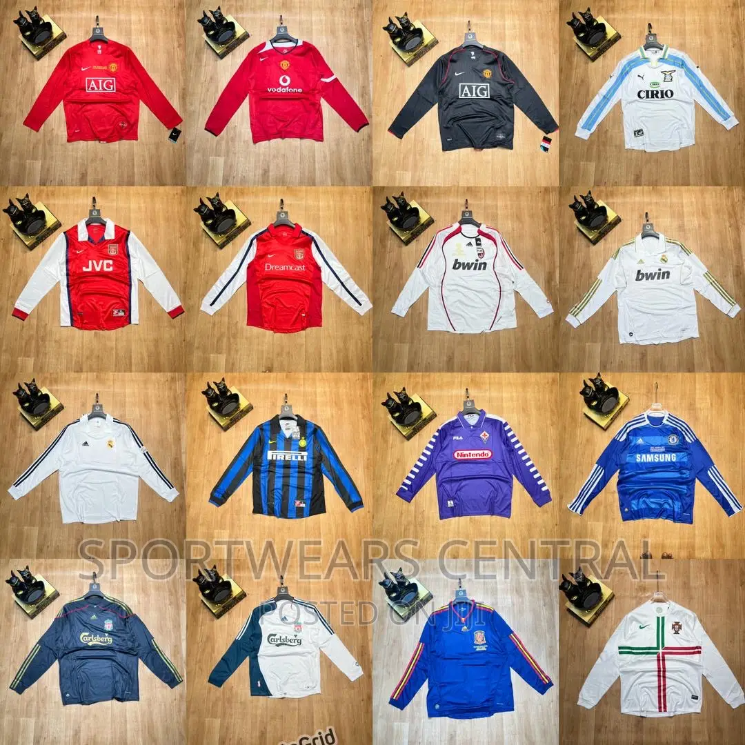 Long-Sleeve Football Jersey
