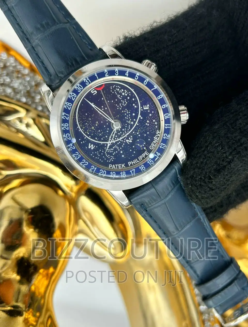 Original PATEK PHILIPPE Leather Strap Available Instore
