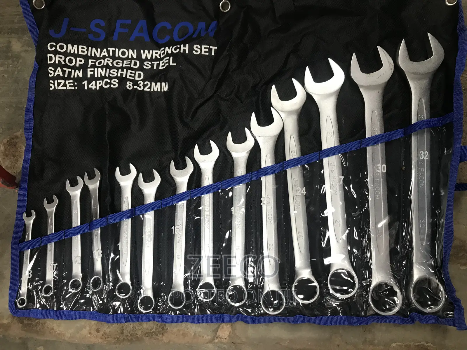Combination Wrench Set 8/32 14pcs
